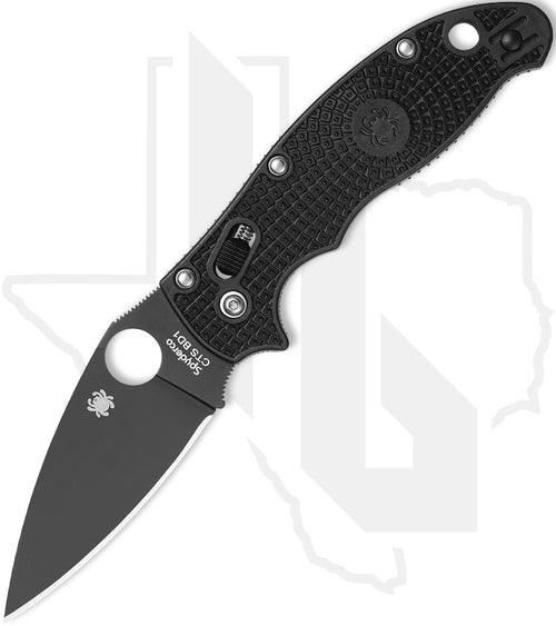 Spyderco Manix 2 Lightweight C101PBBK2 - Black, Black FRCP