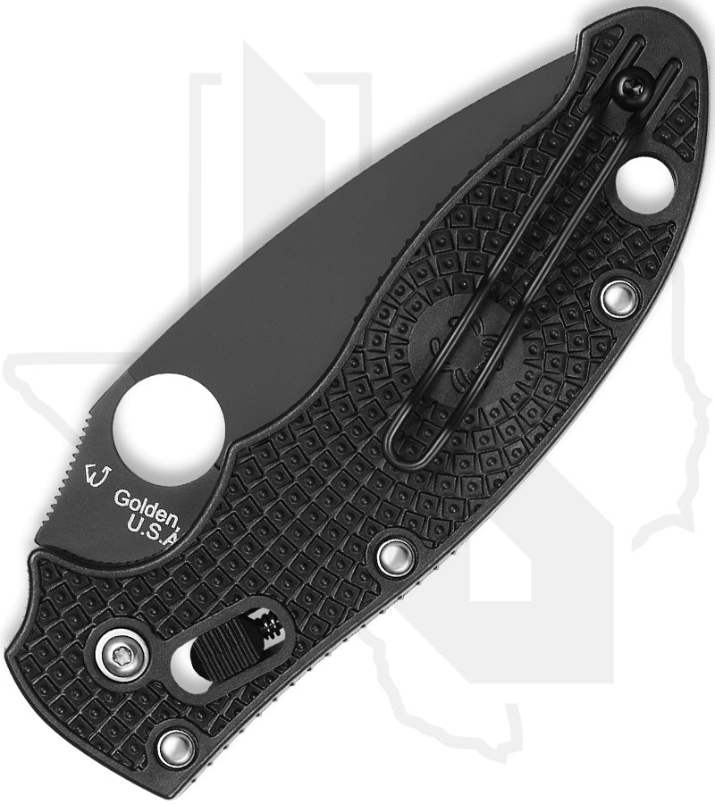 Spyderco Manix 2 Lightweight C101PBBK2 - Black, Black FRCP