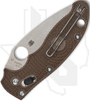 Spyderco Sprint Run Manix 2 Lightweight C101PBN15V2 - Brown FRCP