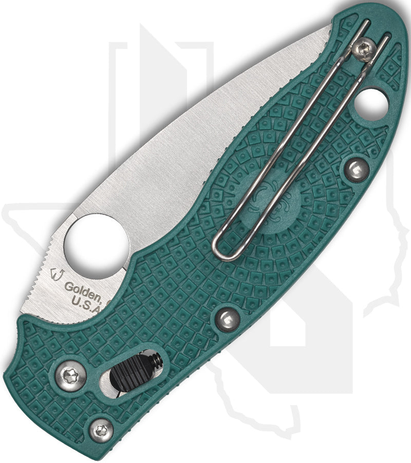 Spyderco Manix 2 Lightweight C101PCBL2 - Mineral Blue FRCP