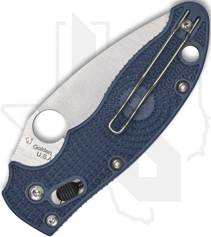 Spyderco Manix 2 Lightweight C101PDBL2 - Dark Blue FRCP