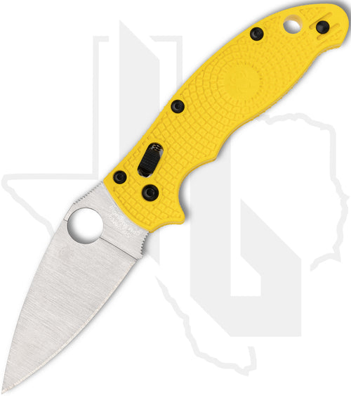 Spyderco Manix 2 Lightweight Salt C101PYL2 - Yellow FRN