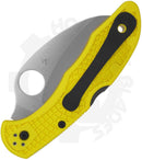 Spyderco Tasman Salt 2 C106PYL2 - Yellow FRN