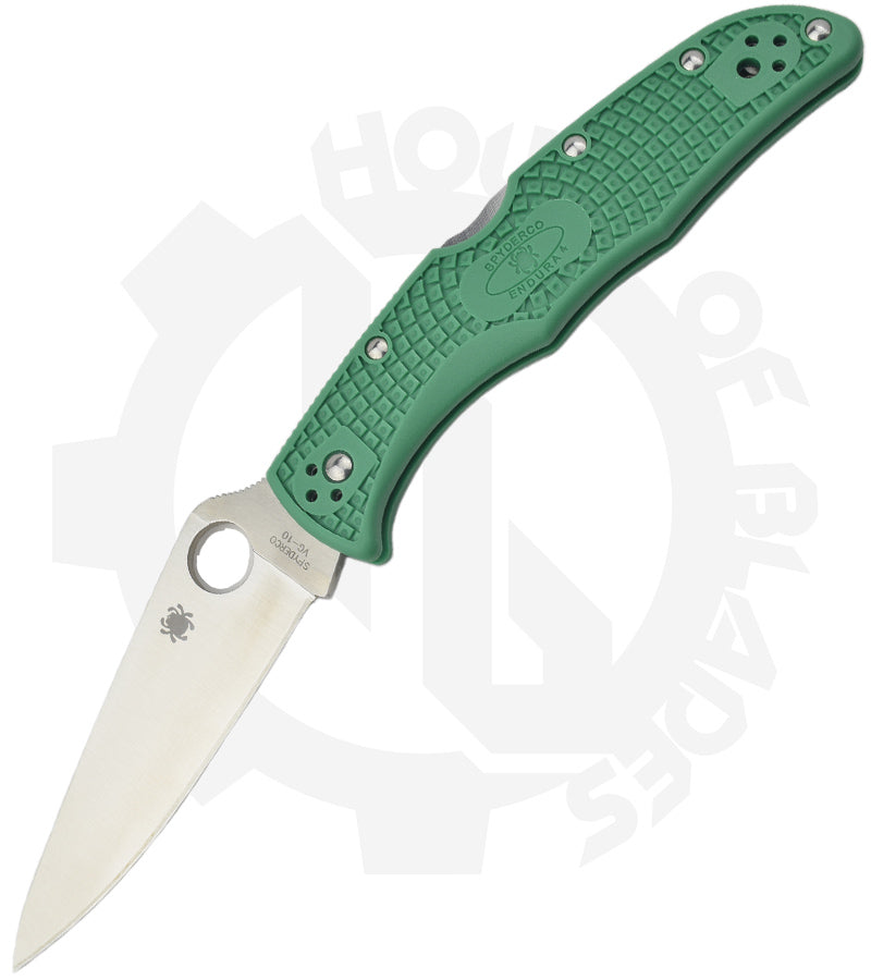 Spyderco Endura 4 Lightweight C10FPGR - Green FRN