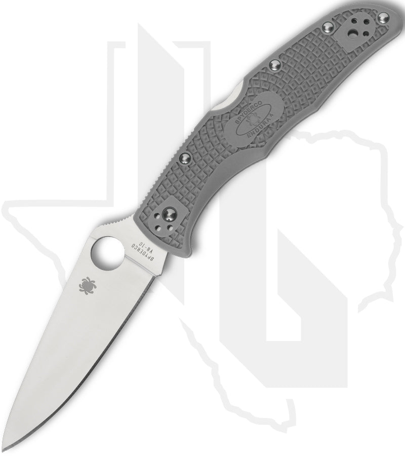 Spyderco Endura 4 Lightweight C10FPGY - Gray FRN