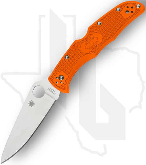 Spyderco Endura 4 Lightweight C10FPOR - Orange FRN
