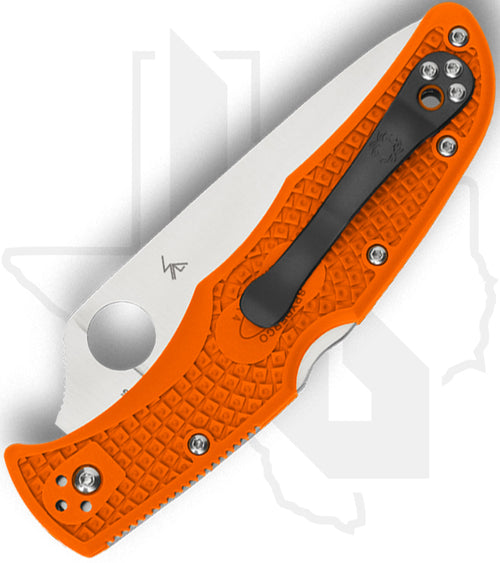 Spyderco Endura 4 Lightweight C10FPOR - Orange FRN