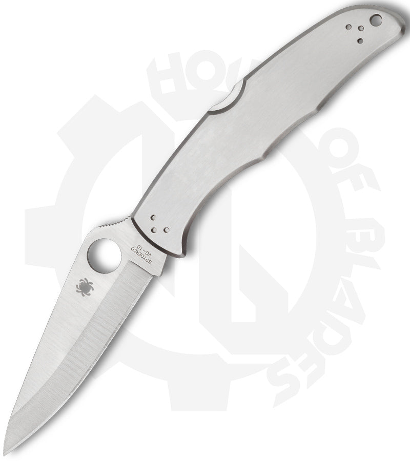 Spyderco Endura 4 C10P - Stainless Steel