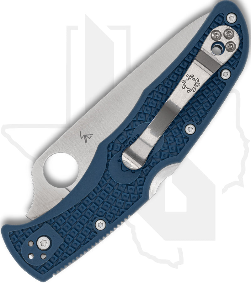 Spyderco Endura 4 Lightweight C10PCBL - Cobalt Blue FRN