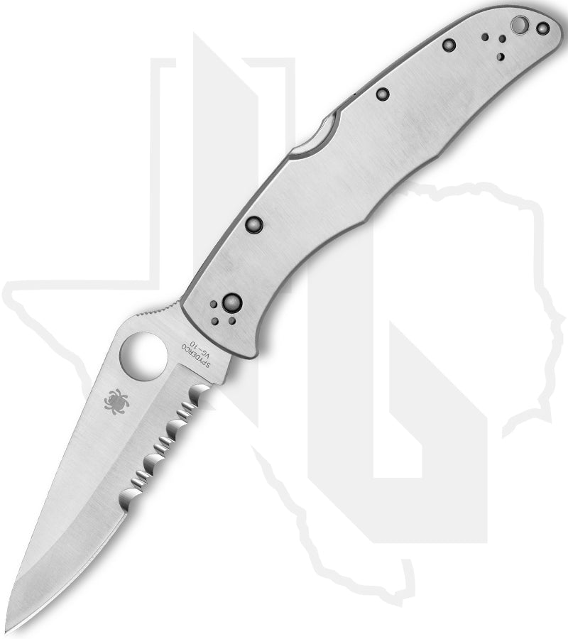 Spyderco Endura 4 C10PS - Stainless Steel