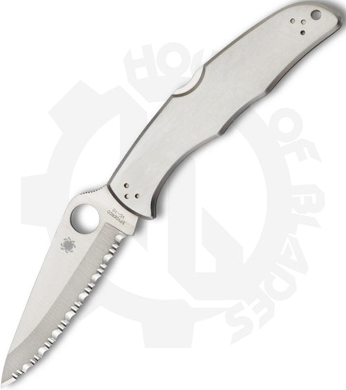 Spyderco Endura 4 C10S - Stainless Steel, SpyderEdge