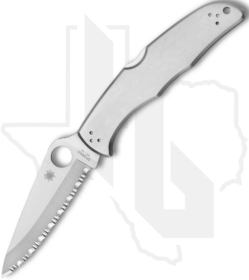 Spyderco Endura 4 C10S - Stainless Steel, SpyderEdge