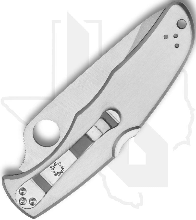 Spyderco Endura 4 C10S - Stainless Steel, SpyderEdge