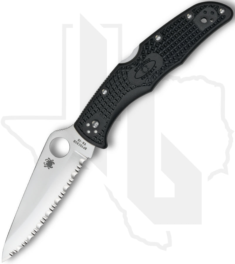 Spyderco Endura 4 Lightweight C10SBK - Black FRN