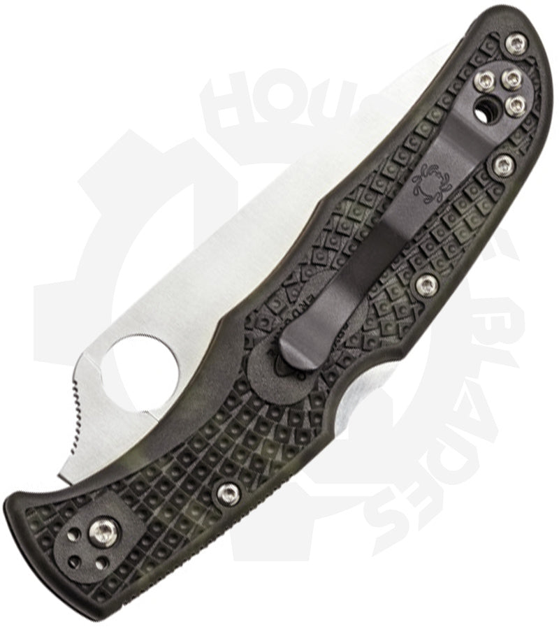 Spyderco Endura 4 Lightweight C10ZFPGR - Zome Green FRN