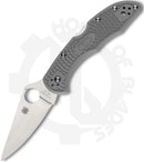 Spyderco Delica 4 Lightweight C11FPGY - Grey FRN