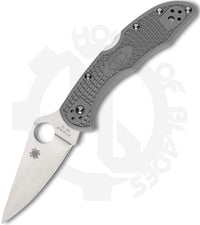 Spyderco Delica 4 Lightweight C11FPGY - Grey FRN