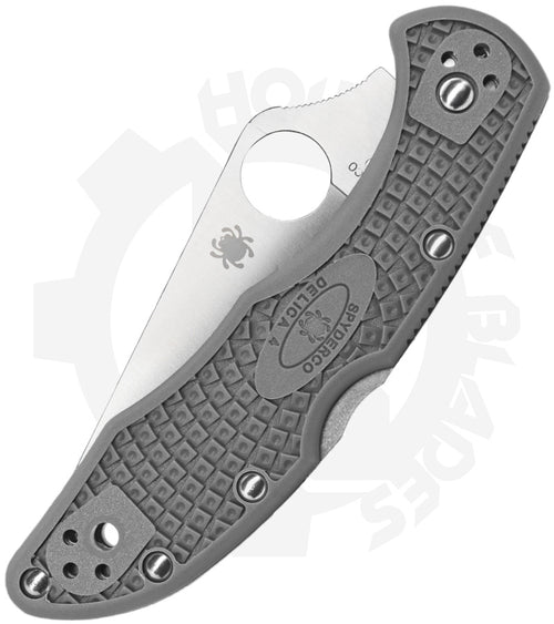 Spyderco Delica 4 Lightweight C11FPGY - Grey FRN