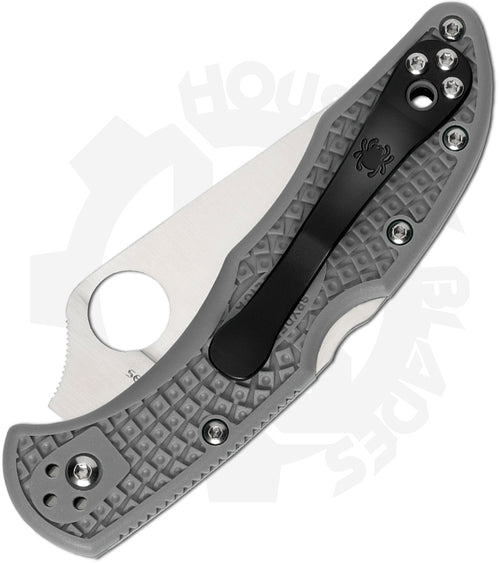 Spyderco Delica 4 Lightweight C11FPGY - Grey FRN