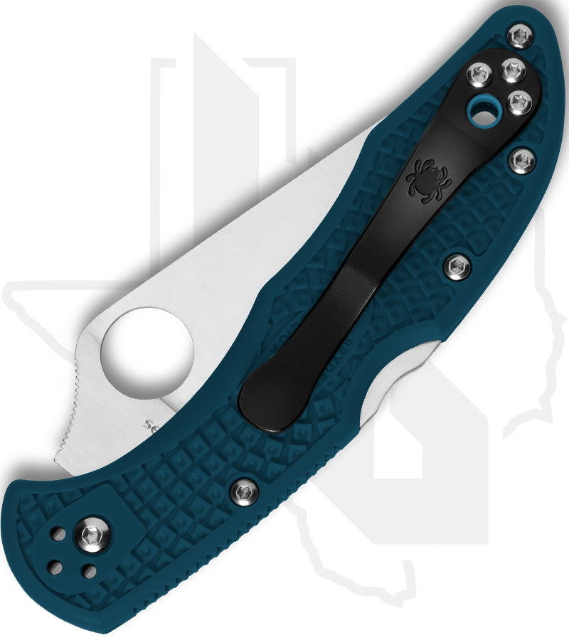 Spyderco Delica 4 Lightweight C11FPK390 - Blue FRN K390