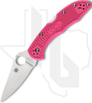 Spyderco Delica 4 Lightweight C11FPPNS30V - Pink FRN