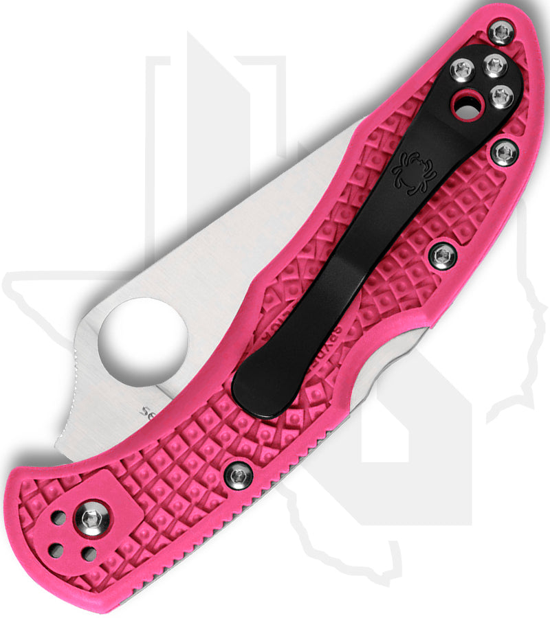 Spyderco Delica 4 Lightweight C11FPPNS30V - Pink FRN