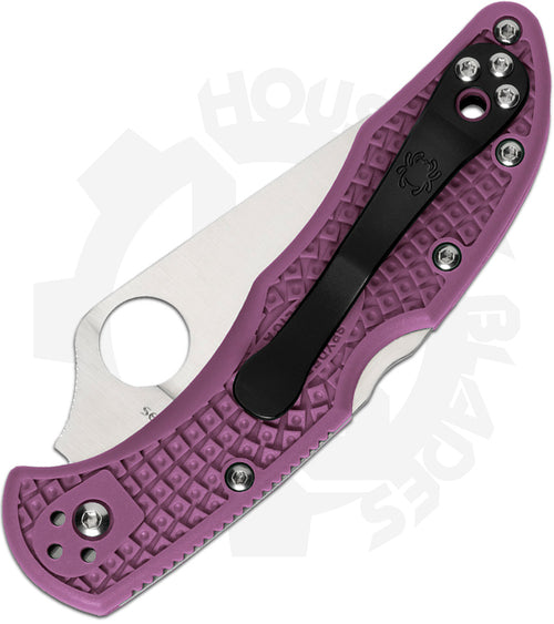 Spyderco Delica 4 Lightweight C11FPPR - Purple FRN