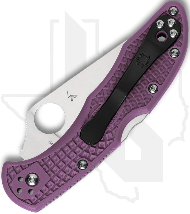 Spyderco Delica 4 Lightweight C11FPPR - Purple FRN
