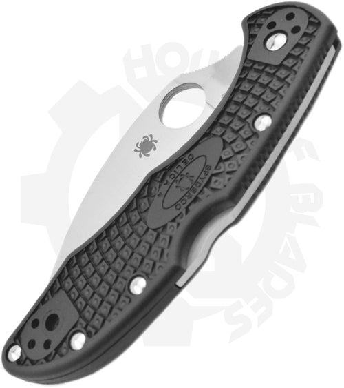 Spyderco Delica 4 Lightweight C11FPWCBK - Black FRN, Wharncliffe