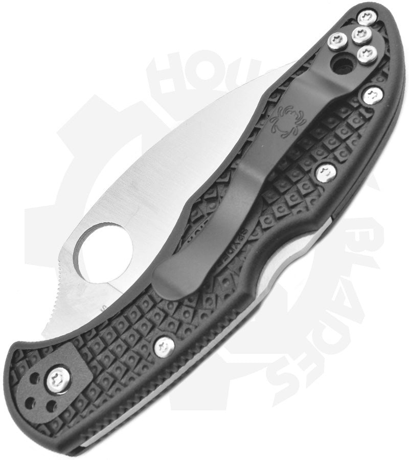 Spyderco Delica 4 Lightweight C11FPWCBK - Black FRN, Wharncliffe