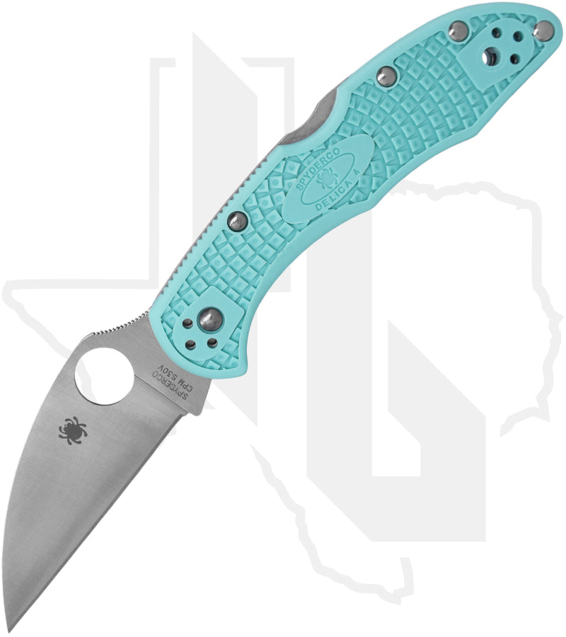 Spyderco Delica 4 Lightweight C11FPWCTL - Teal