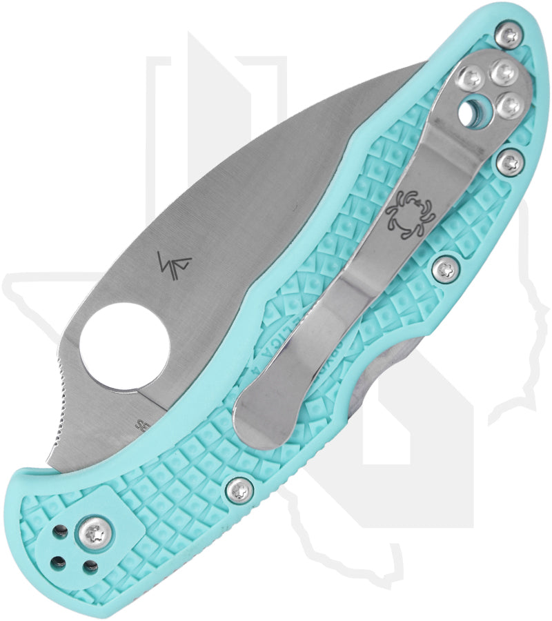 Spyderco Delica 4 Lightweight C11FPWCTL - Teal