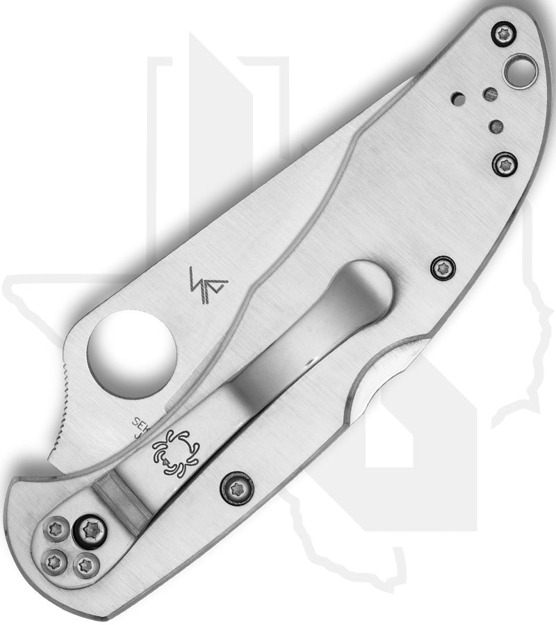 Spyderco Delica 4 C11P - Stainless Steel