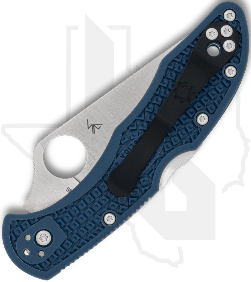 Spyderco Delica 4 Lightweight C11PCBL - Cobalt Blue FRN