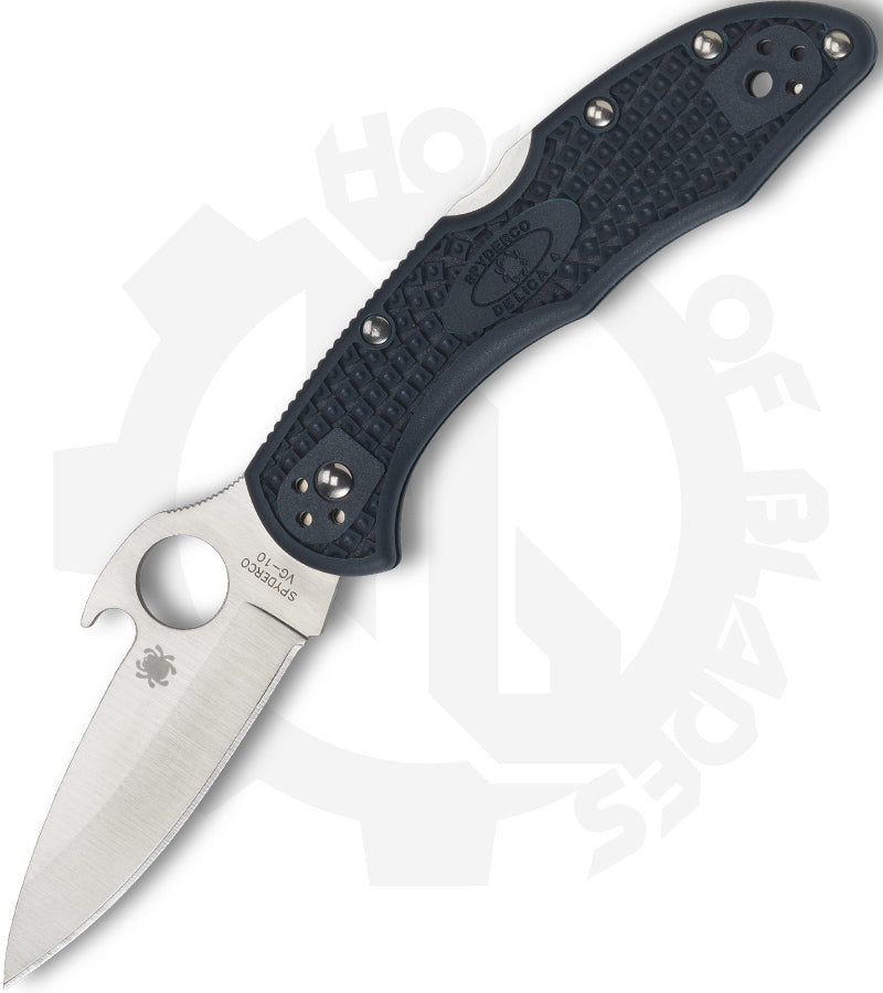 Spyderco Delica 4 Lightweight Emerson Opener C11PGYW - Gray FRN