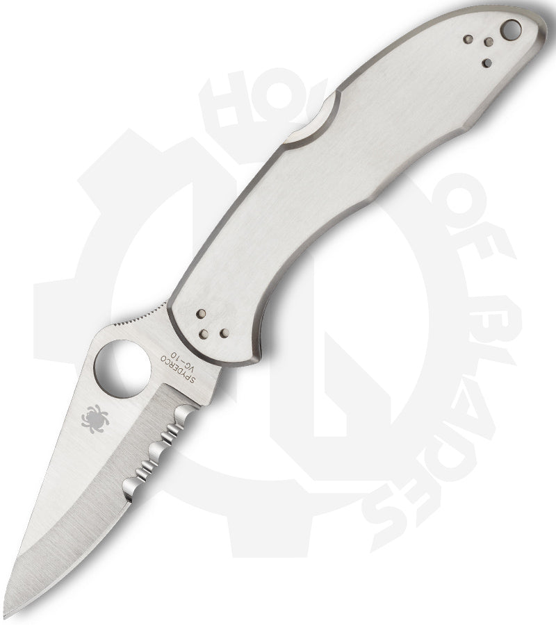 Spyderco Delica 4 C11PS - Stainless Steel