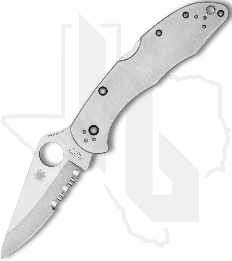Spyderco Delica 4 C11PS - Stainless Steel