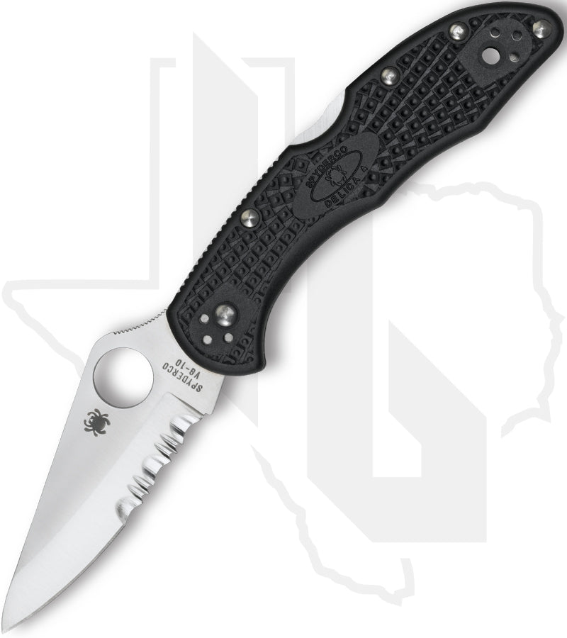 Spyderco Delica 4 Lightweight C11PSBK - Black FRN