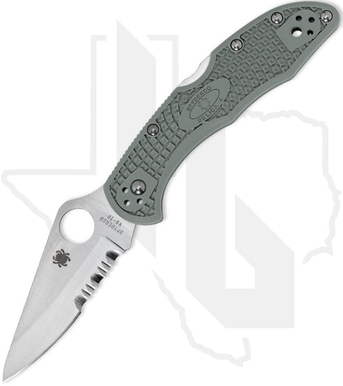 Spyderco Delica 4 Lightweight C11PSFG - Foliage Green FRN
