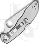 Spyderco Delica 4 C11S - Stainless Steel, SpyderEdge
