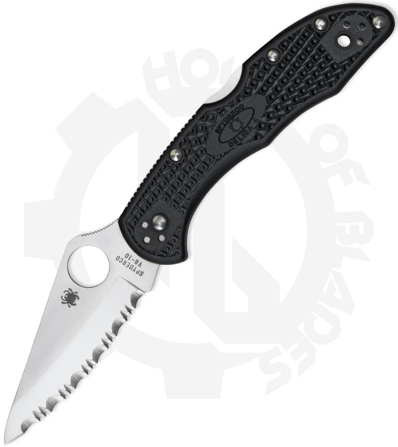 Spyderco Delica 4 Lightweight C11SBK - Black FRN