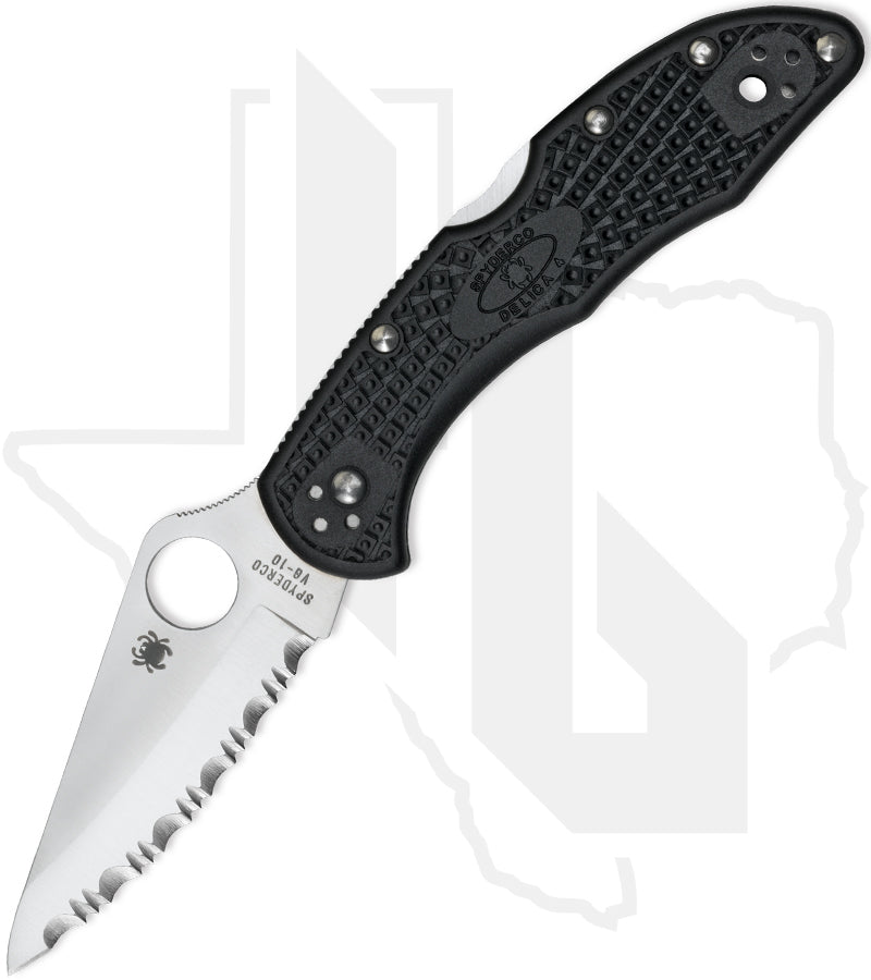 Spyderco Delica 4 Lightweight C11SBK - Black FRN