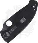 Spyderco Tenacious C122GBBKPS - Black, Black G-10