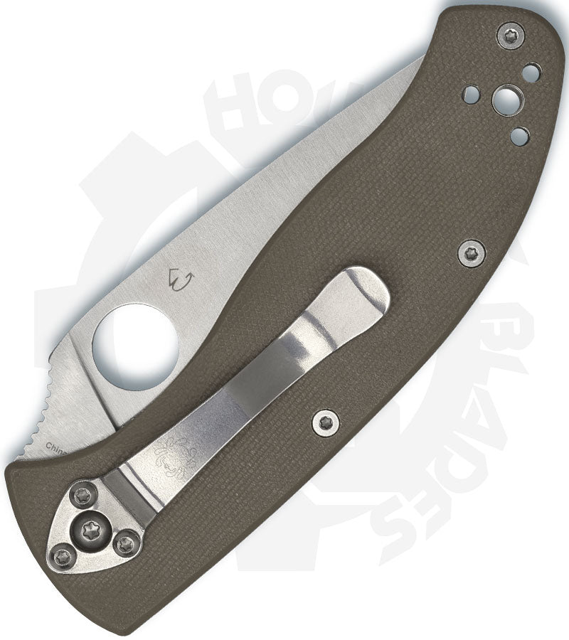Spyderco Tenacious C122GBNM4P - Brown G-10