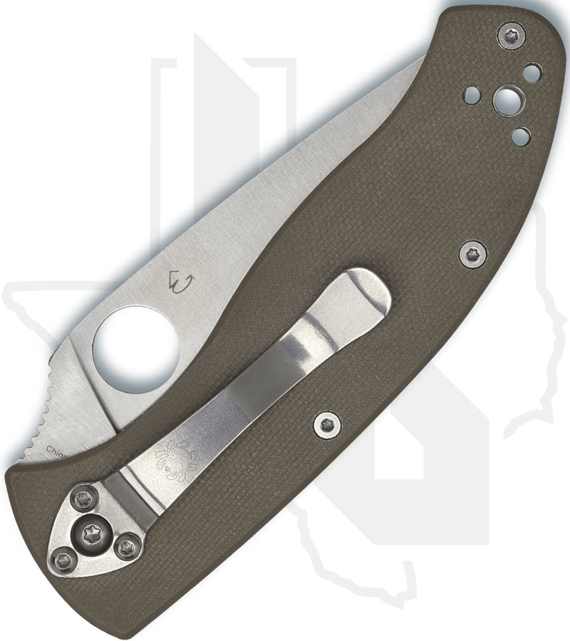 Spyderco Tenacious C122GBNM4PS - Brown G-10