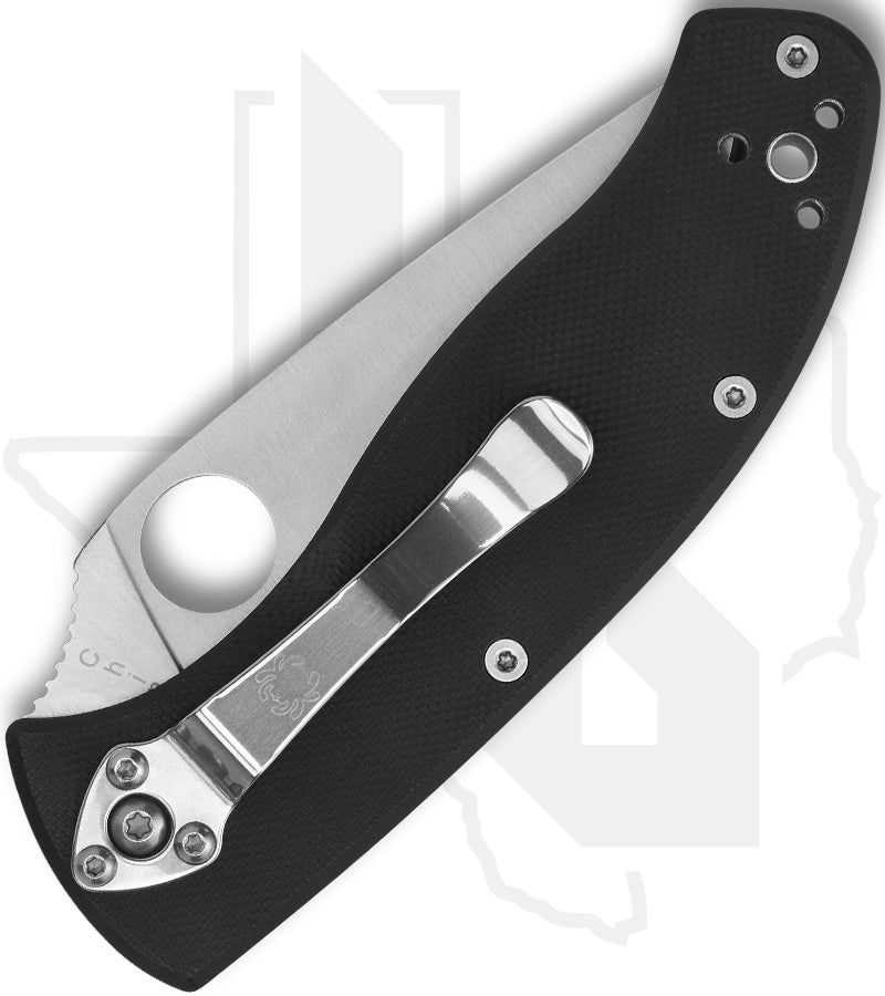 Spyderco Tenacious C122GPS - Black G-10