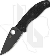 Spyderco Tenacious Lightweight C122PBBK - Black, Black FRN