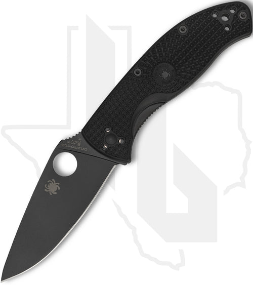 Spyderco Tenacious Lightweight C122PBBK - Black, Black FRN
