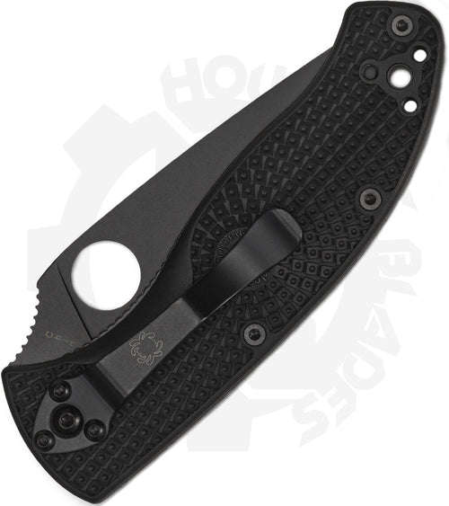 Spyderco Tenacious Lightweight C122PBBK - Black, Black FRN
