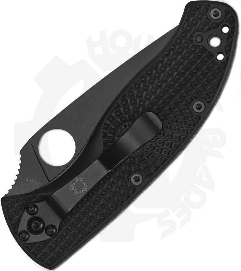 Spyderco Tenacious Lightweight C122PBBK - Black, Black FRN